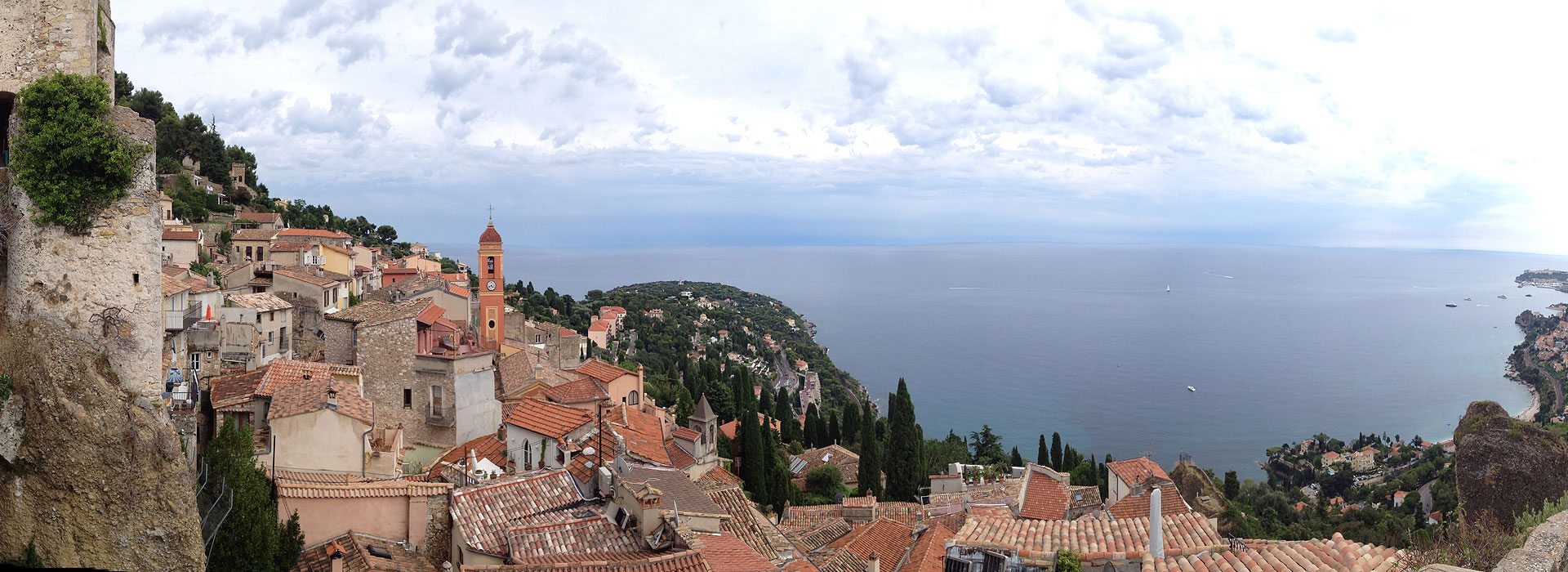 Monaco aus der Ferne - Côte d'Azur - Frankreich