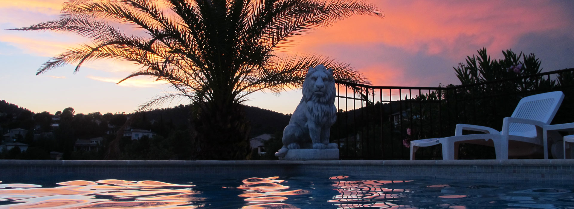 Sunset - Villa Soleil des Adrets - Côte d'Azur - French Riviera